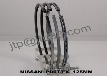 أصليّ NISSAN ديزل محرك PD6 / PD6T مكبس حلقة جزء محوري عرض 2.0 + 2.0 + 4.0mm