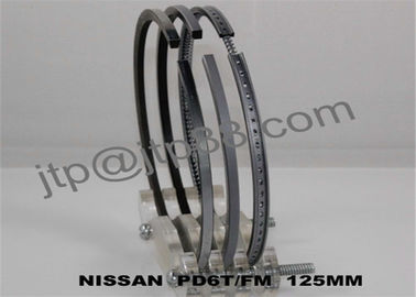 أصليّ NISSAN ديزل محرك PD6 / PD6T مكبس حلقة جزء محوري عرض 2.0 + 2.0 + 4.0mm