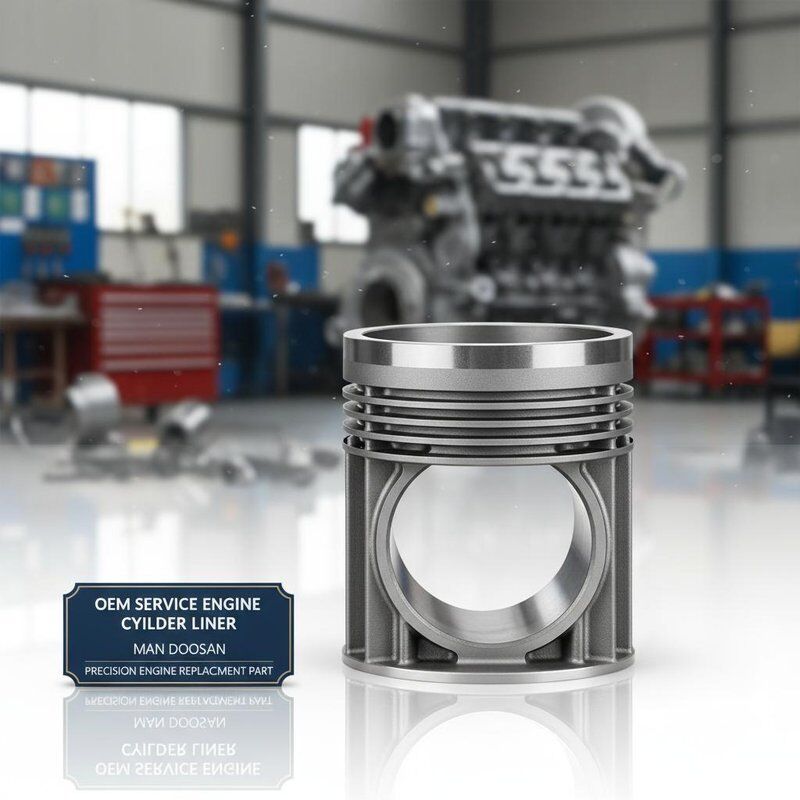 بطانة أسطوانة محرك OEM مصممة لمحركات الحفارات MAN DOOSAN، قطعة غيار محرك دقيقة